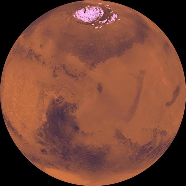 NASA image: Center is at Latitude 30 Degrees North, Longitude 270 Degrees
