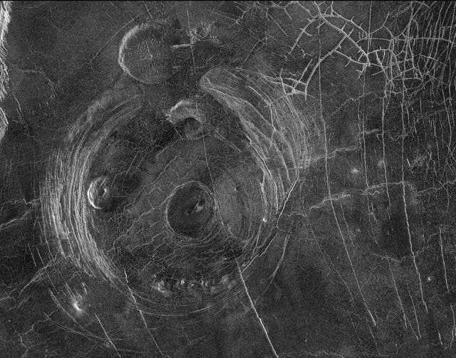 NASA image: Venus - Aine Corona F-MIDR 59S164