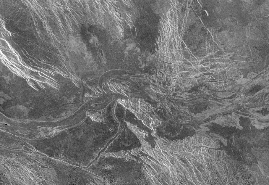 NASA image: Venus - Lada Terra Region