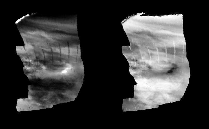 NASA image: Venus - Lower-level Nightside Clouds As Seen By NIMS