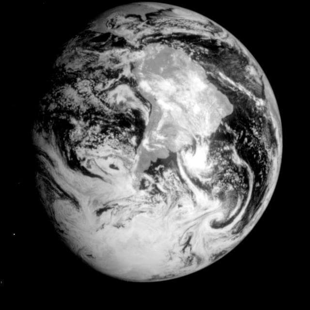 NASA image: Global View of Earth in the Near-Infrared