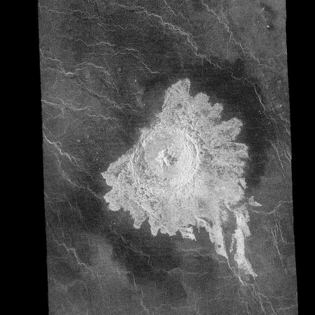 NASA image: Venus - Crater Aurelia