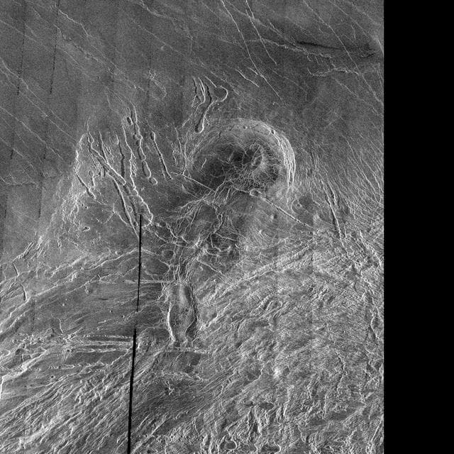 NASA image: Venus - Lakshmi Planum