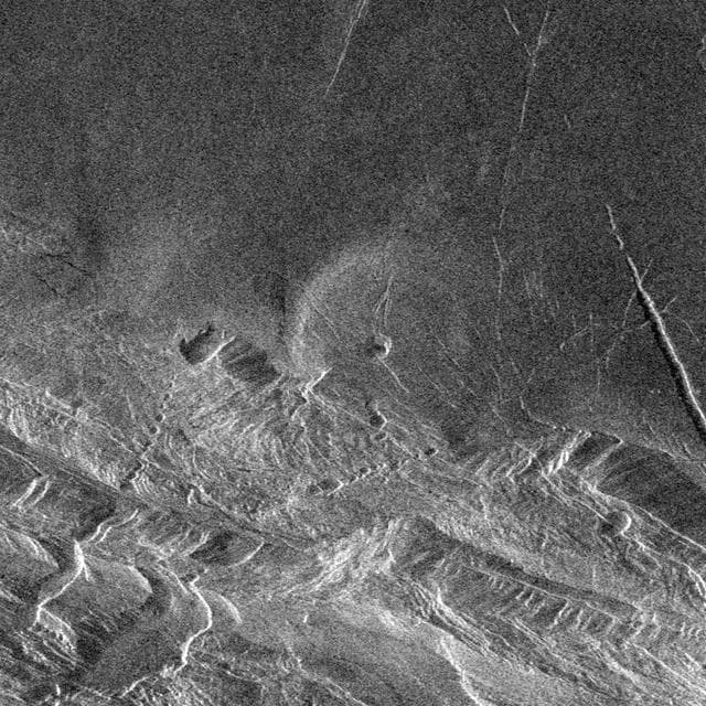 NASA image: Venus - Danu Montes and Lakshmi Planum