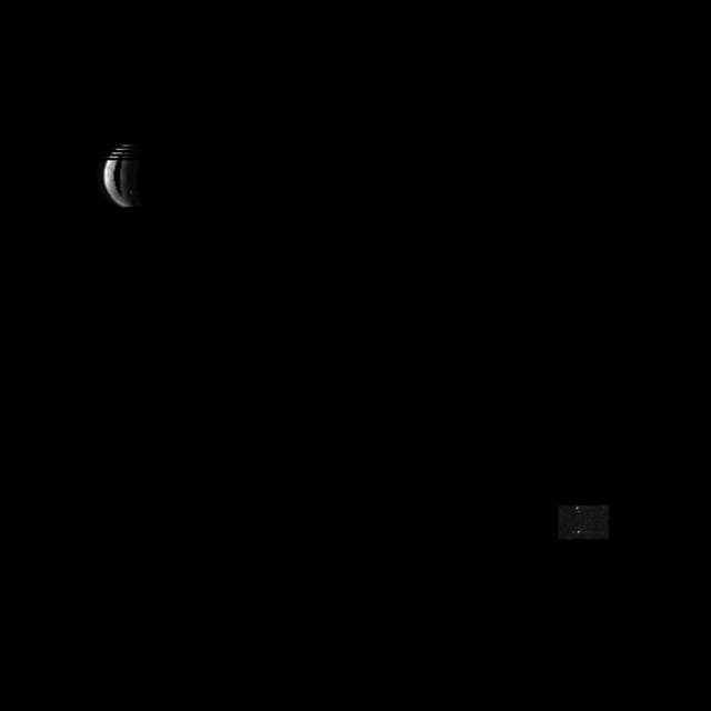 NASA image: Optical Navigation Image of Ganymede