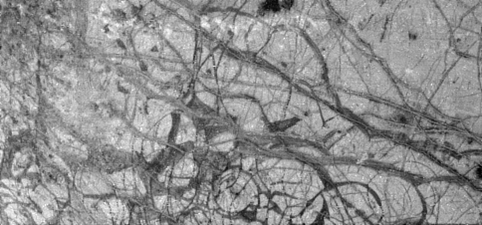 Europa Broken Ice