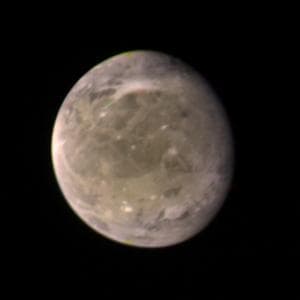 NASA image: Ganymede at 3.4 million miles