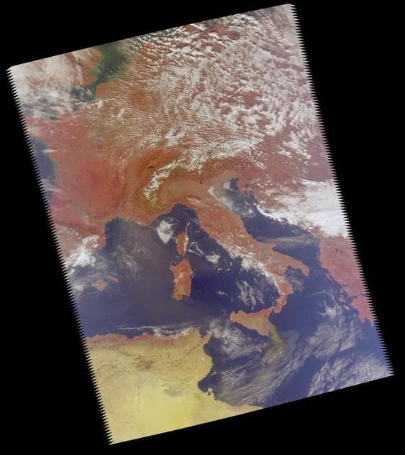 NASA image: Mt. Etna Eruption