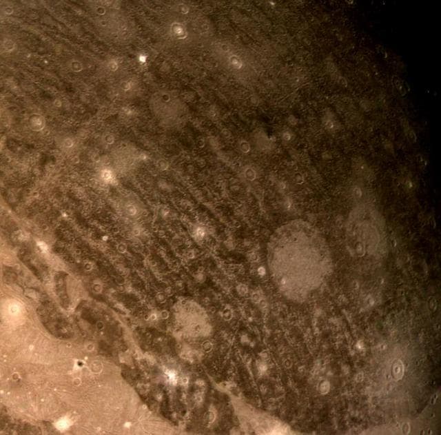 NASA image: Ganymede Northern Hemisphere