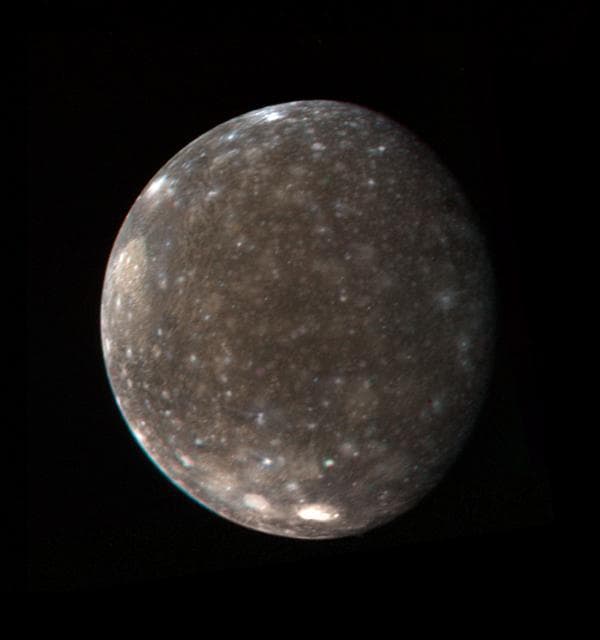 NASA image: Callisto Icy Surface