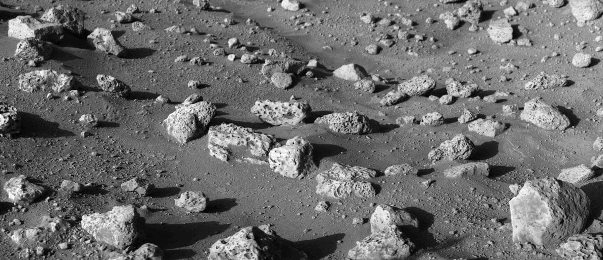 NASA image: Soil Sample Site