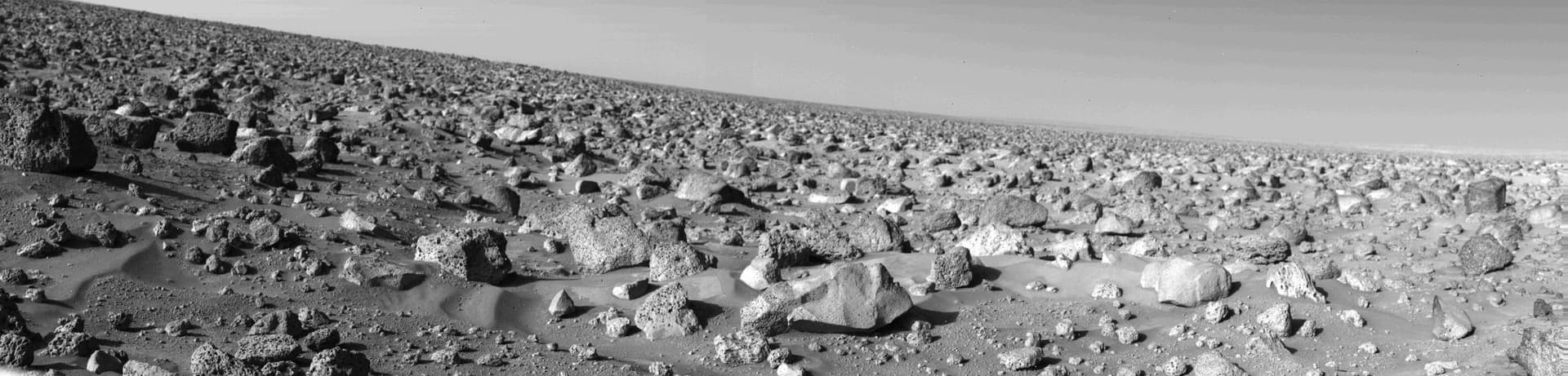 NASA image: Rocky Martian Plain
