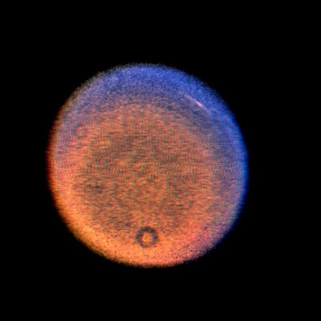 NASA image: Uranus - Discrete Cloud