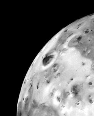NASA image: Io - Volcanic Eruption