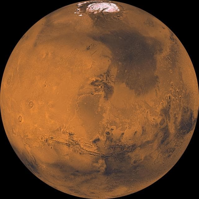 NASA image: Global Color Views of Mars