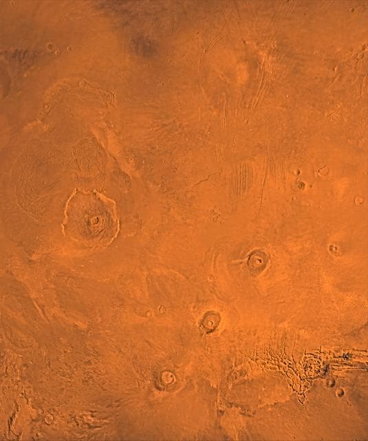 NASA image: Tharsis