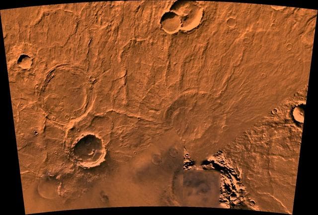 NASA image: Amphitrites Patera
