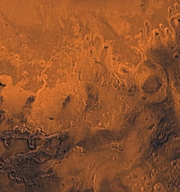 NASA image: Chryse Outflow Channel