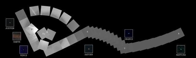 Solar System Portrait - 60 Frame Mosaic