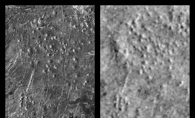 Venus - Comparison of Venera and Magellan Resolutions