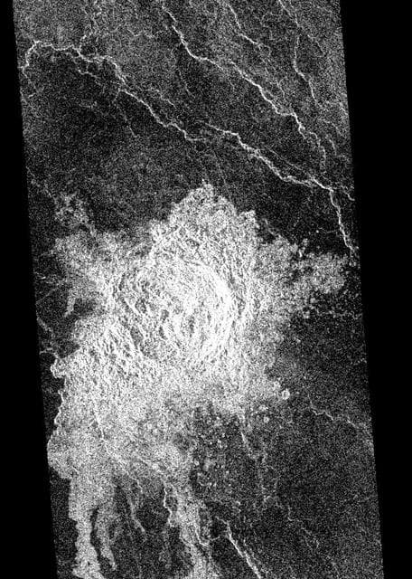 NASA image: Venus - Transitional Crater