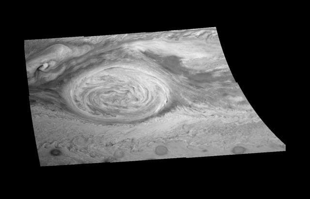NASA image: Great Red Spot Mosaic - Near-infrared Filter