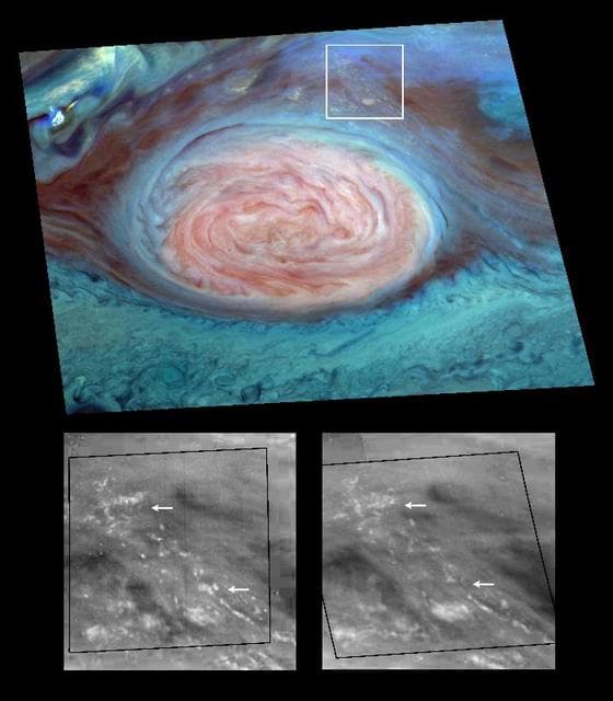 Thunderheads on Jupiter
