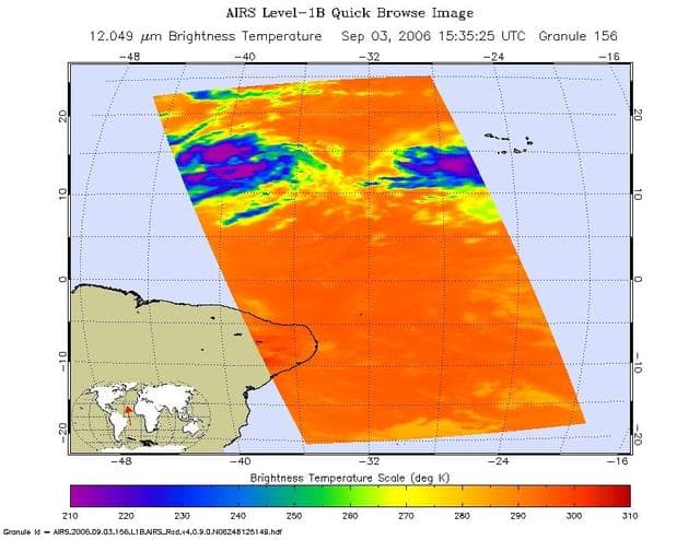 NASA image: Tropical Depression 6 Florence in the Atlantic