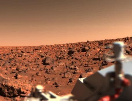 NASA image: Bright Summer Afternoon on the Mars Utopian Planitia