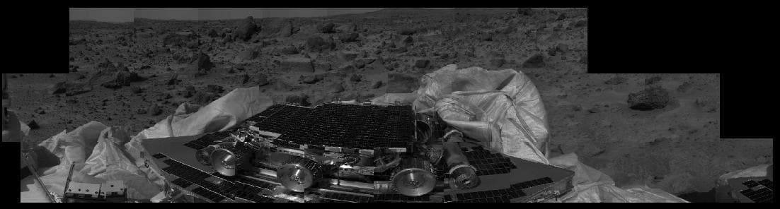 NASA image: Airbag Retraction
