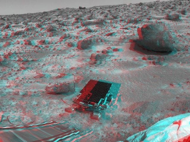 NASA image: Sojourner, Barnacle Bill, Yogi, & Couch