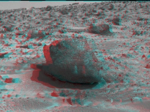 NASA image: Yogi the Rock - 3-D