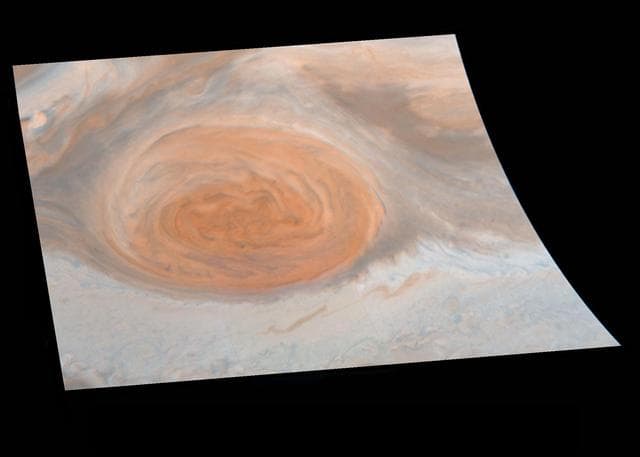 NASA image: True Color of Jupiter Great Red Spot