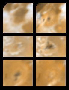 NASA image: Three Surface Changes on Io