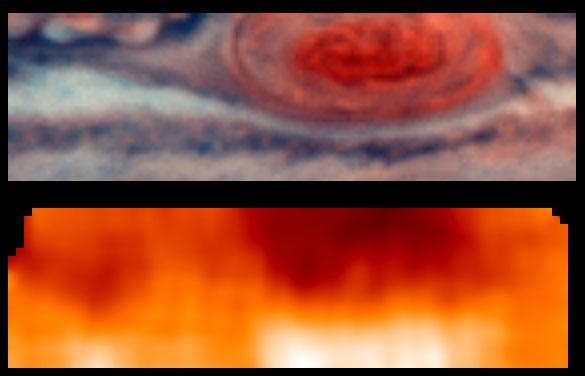 NASA image: Jovian Temperatures--Highest Resolution