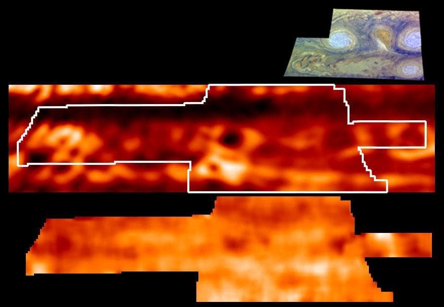 NASA image: Jupiter Temperatures