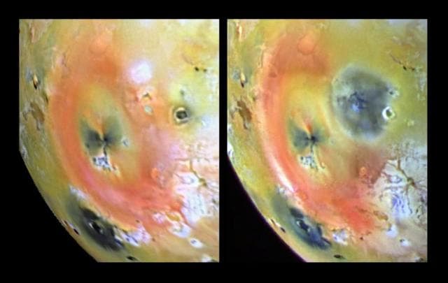 NASA image: Arizona-sized Io Eruption