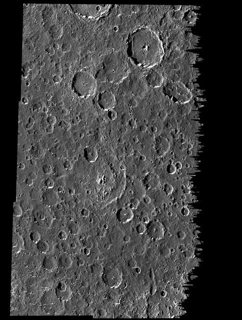 NASA image: Callisto Equatorial Region