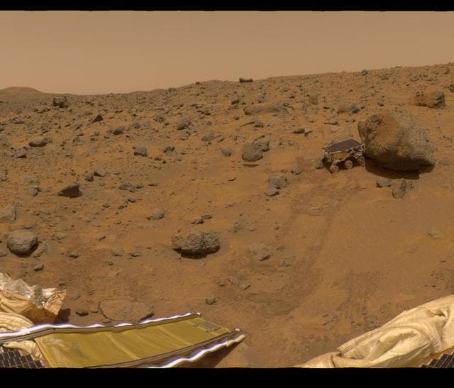 NASA image: Area of 360 Degree Color Panorama