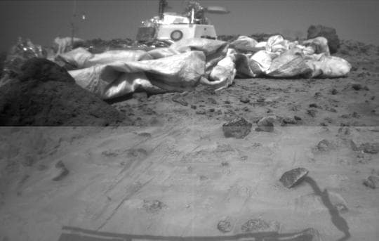 NASA image: Lander and Mini
