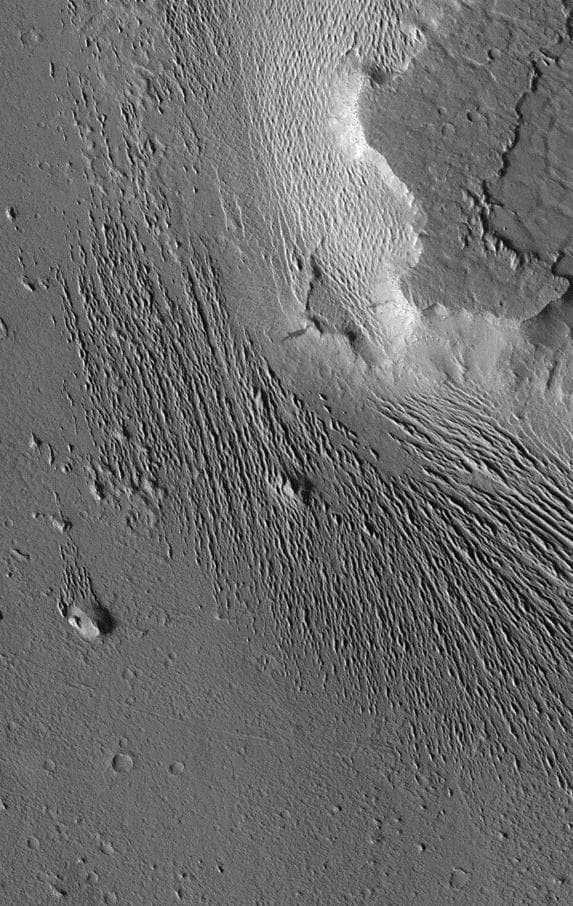 NASA image: Medusae Fossae #1