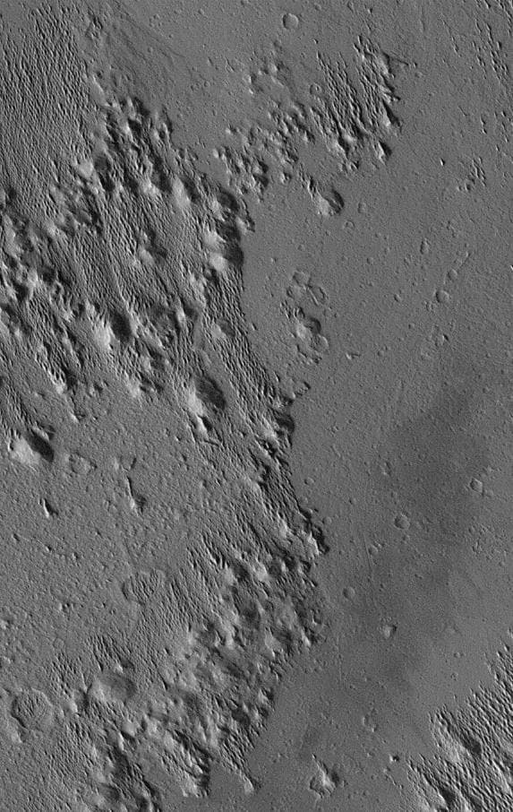 NASA image: Medusae Fossae #2