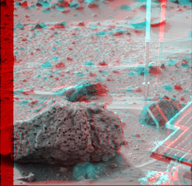 NASA image: Super Resolution Anaglyph of Barnacle Bill