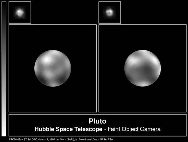NASA image: The Surface of Pluto