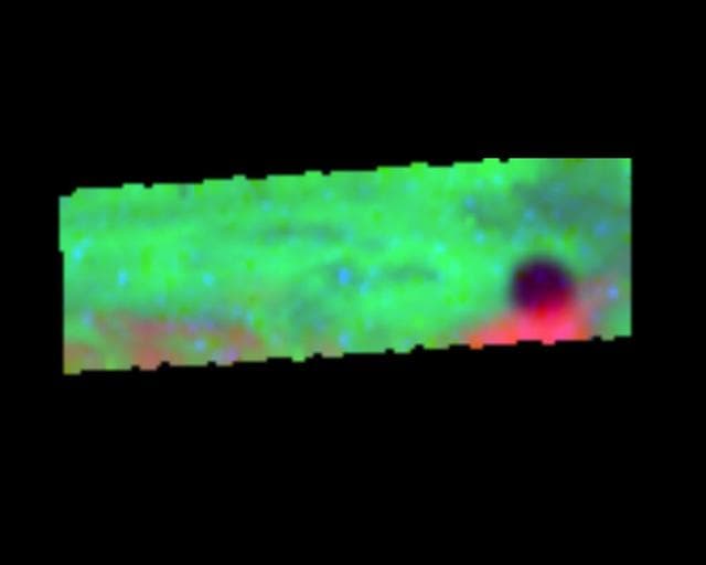 NASA image: NIMS Observes Europa Shadow