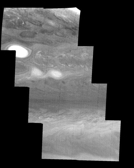 NASA image: Jupiter Northern Hemisphere in a Methane Band Time Set 2