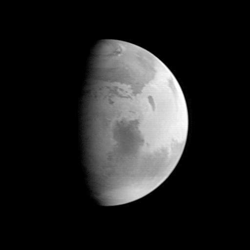NASA image: MGS Approach Image - Syrtis Major Region