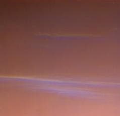 NASA image: Wispy Blue Clouds Over Mars