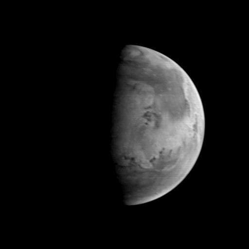 NASA image: MGS Approach Image - 82.1° W Longitude