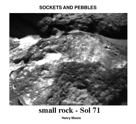 NASA image: Sockets and Pebbles